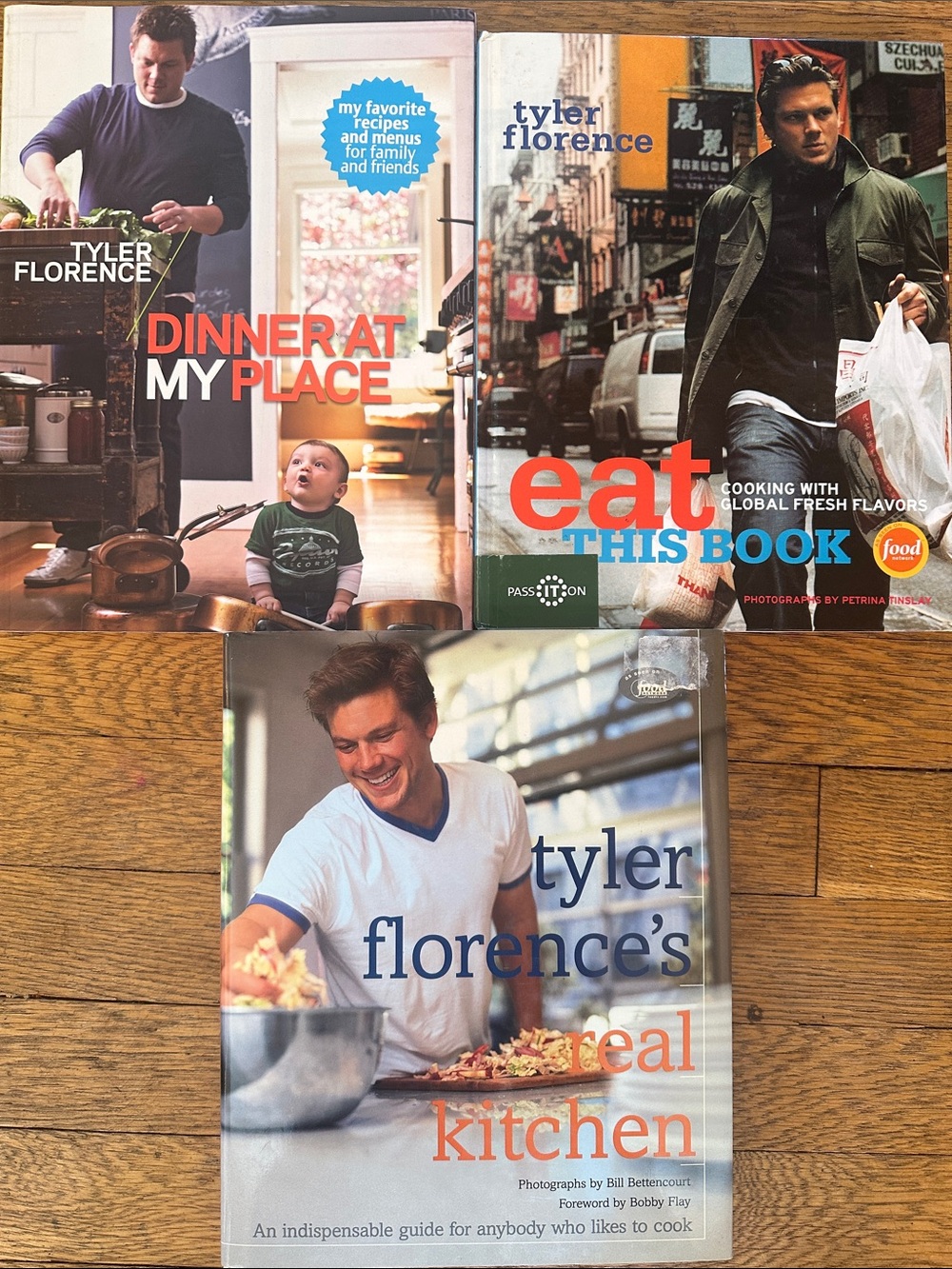 Tyler Florence Cookbook Collection - Set of 3 Books